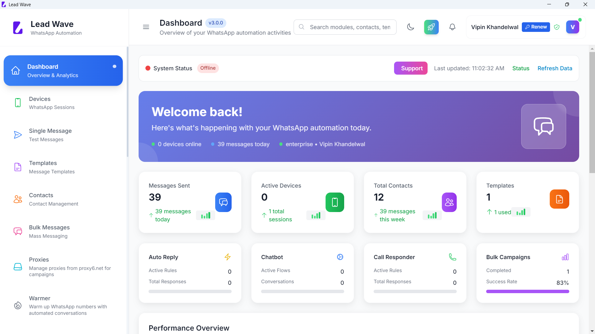 Lead Wave Desktop App